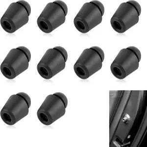 Jewkot 10 PCS Automotive 0.54 x 0.73 후드 트렁크 충격 흡수 고무 마운드 통합 범퍼 가드 다기능 OEM