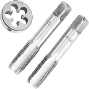 아세틸 M14X1 핸드 탭 및 다이 세트 M14X1mm 메트릭 스레드 라운드 오른손