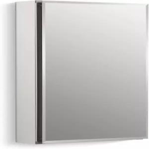 Kohler CB-CLC1526FS 프레임리스 욕실 거울 약장 단일 문 직사각형 베벨 모서리 캐비닛 조절 가능한 선반