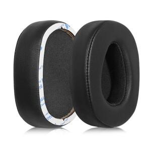 1MORE MK801 헤드폰 이어 패드 용 내구성  단백질 가죽 메모리 폼 스폰지 커버 수리 부품 슬리브