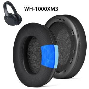 소니호환 WH-1000XM3(WH1000XM3)용 교체용 이어 패드 소음 차단 헤드폰 업그레이드된 냉각 젤 이어패드 쿠