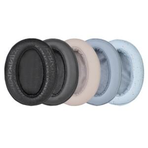 소니호환 WH-H910N 소프트 이어 쿠션 느린 리바운드 메모리 스폰지 패드 버클 단백질 가죽 팁 교체 듀얼