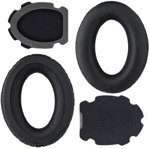 보스 호환 항공 헤드셋 X A10 A20 헤드폰 교체 용 이어 패드 쿠션 소프트 메모리 스폰지 커버