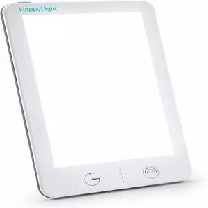 Verilux 해피라이트 루미 플러스 - 10 000 럭스 UV 프리 LED 밝은 화이트 밝기 조절 가능 카운트다운