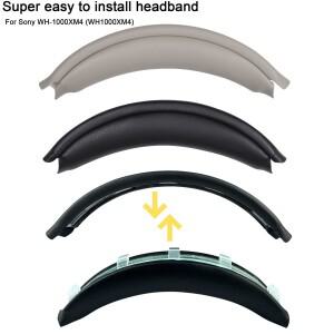 소니호환 WH-1000XM4 헤드폰 교체용 헤드밴드 쿠션 커버 패드 헤드스트랩 간편 설치