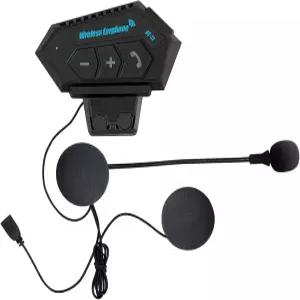 모터바이크 라이더를 위한 LYANGET 모터사이클 헬멧 헤드셋 스테레오 블루투스 이어폰 무선 핸즈프리