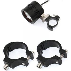 범용 오토바이 라이트 브래킷 튜브 포크 스포트라이트 홀더 클램프 장착 핸들 바 키트 E8T7 용