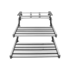 카라반 캠핑카 접이식 수동 사다리 이층 발판