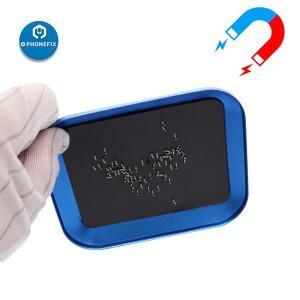 마그네틱 미니 스크류 매트 트레이 플레이트 알루미늄 합금 패드 비트 상자 자동차 보트 드론 Rc 크롤러 모