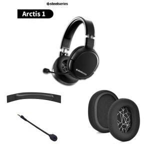 SteelSeries Arctis 1 게임용 헤드폰 교체 용 이어 쿠션 귀마개 밴드 마이크  예비 부품