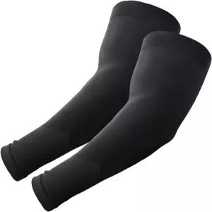 록선 플러스 사이즈 팔 소매 UV 자외선 차단 쿨링 스포츠 커버 남성/여성용 컴프레션