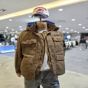 [지프] 패딩 내피 숏 야상 점퍼  JP1JPM101