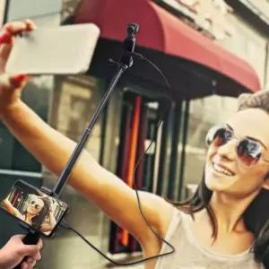 셀카봉 듀얼 거치대 휴대폰 오즈모포켓 전용 연결