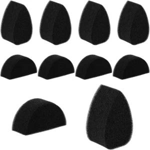 10개 페이스 페인트 스펀지 키트 - 고밀도 바디 페인팅 꽃잎 할로윈 및 크리스마스 용품