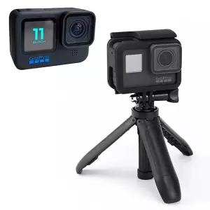 고프로 11 블랙 호환 액션캠 미니 셀카봉 삼각대 모노포드