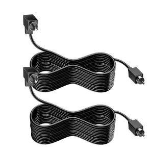 Vizio V51 M51 SB3651 호환되는 WUKUR 2Pcs 위성 스피커 케이블 정확한 장착 서라운드 교체 와이어 길이