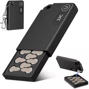 휴대용 사이즈 312 13 10 LR41 배터리 케이스 보관 팝업 디자인 보청기 11x A312 P312 PR41 P13 P10 AG3