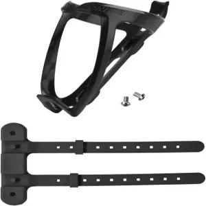 자전거 병 케이지 장착 베이스가 있는 플라스틱 홀더 블랙