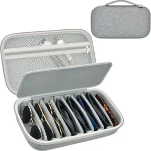 8쌍 편광 선글라스용 그라프사 여행용 정리함 케이스 멀티 스타일 드레서용 보관함 가방 전용