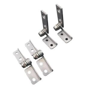 1Pc 스테인레스 스틸 가구 댐핑 힌지 교체 프레임 수리 도구 조정 가능한 샤프트 포지셔닝