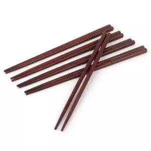 [골드스마일]TBZ 옻칠 나무제 젓가락 5벌