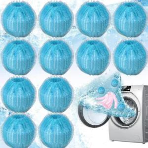 세탁용 애완동물 털 제거기 업그레이드 12개 PCS 재사용 가능한 개 및 고양이 세탁기 수집기 옷 침구류