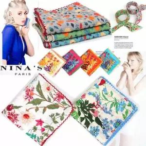 [하프클럽/니나스파리]뜨개장식_엠보코튼 여름손수건(2SS158)