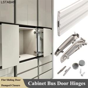 주방 캐비닛 시스템 도어 측면 힌지 옷장 접이식 자동 슬라이드 레일 스윙 오프닝 가구 하드웨어