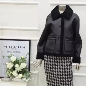 [미니멈]MD 리얼 양가죽 양모피 무스탕 자켓  MD MMYDKLJ0540