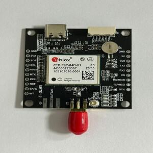 ZED-F9P-04B-01 고정밀 RTK GNSS/GPS 수신기 보드 (USB 및 S MA 모듈 개발