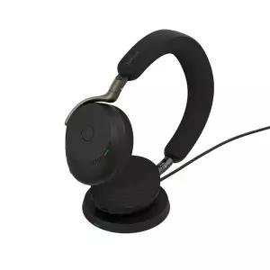 Jabra 헤드셋 자브라 Evolve3 75 충전스탠드 포함 공식정품