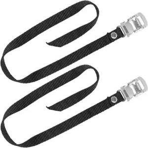 클램프 미끄럼 방지 조절이 가능한 발 페달 스트랩이 있는 GLEAVI 자전거 실내 및 실외 라이딩을 위한 범용