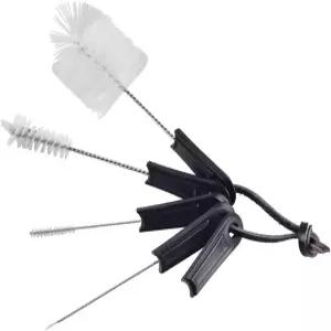 에스프레소 브러시 기계 청소 - CAFEASY 5pcs 커피 팩 바리스타 도구 그룹 헤드 스팀 완드 밀크 프로더