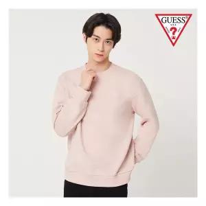 [게스] 스퀘어 와펜 로고 맨투맨 NN3K0163 3142863