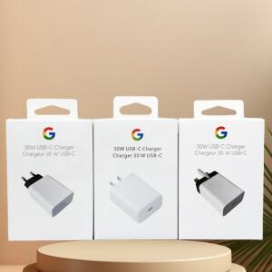 30W USB-C PD 고속 충전기 (EU/US/UK 플러그) 구글 픽셀 4A 5A 6A 7A 8A 9A 6 7 8 9 10 Pro XL 폴드 기기