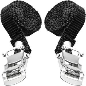 뮤지살리 교체 자전거 페달 스트랩 조절 가능한 알루미늄 합금 풋레스트 미끄럼 방지 스태빌라이저 벨트