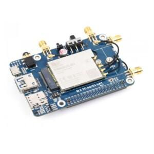 라즈베리 파이용 Waveshare SIM8262E-M2 5G HAT 쿼드 안테나 멀티 밴드 5G/4G/3G 호환 케이스 포함(옵션)