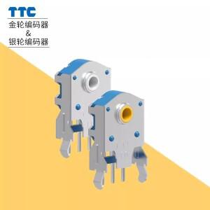TTC 방진 디코더 7/8/9/10/11/12/13/14/15/16mm 로터리 마우스 스크롤 골드 실버 휠 인코더 1.74mm 구멍 20