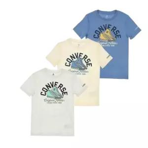 [매장정품] [플레이키즈프로] 컨버스레트로리믹스티셔츠 E252TS313P