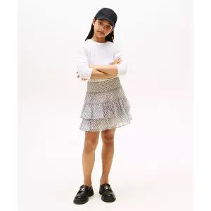 매장정품 TOMMY HILFIGER 타미힐피거 KIDS 지오매트릭 패턴 스커트 T42F6TSC300GT1ACH 1273392