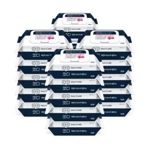 코디 데일리 손소독 물티슈 캡형 50매 20팩