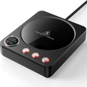 스위트풀 커피 머그 워머 - 스마트 디스플레이 및 자동 차단 기능이 있는 책상용 36W 컵 캔들 우유 차용