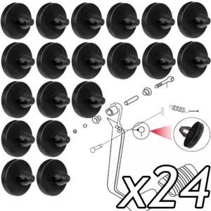 자동차 쿠션 브레이크 페달 패드 중지 라이트 스위치 스토퍼 클러치 리미터 고무 90541-06036 액세서리