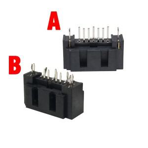 SATA 7P 암 수평 수직 소켓 하드 디스크 인터페이스  A B 커넥터 5개