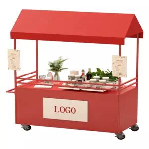 접이식 매대 이동식 플리마켓 가판대 노점 야시장 실외 포장마차 옥상 로고부착 좌판