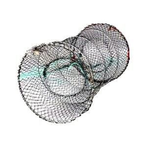 Midieobe 물고기 트랩 - 낚시용 미끼 다기능 접이식 부표 케이지 투척망 담수 트래핑 해안 시닝 조간대 연 생존