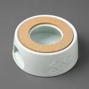 [하프클럽/브이와이]도자기 티워머 티포트 따듯함 유지 코르코