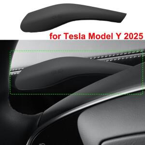 Tesla New Model Y Juniper Launch 2025 기어 시프트 커버 실리콘 스티어링 레버 핸들 보호 시프터 쉘 액세