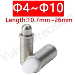 YK532 직경: 4mm ~ 10mm 공장 공급 용수스틸  뚜러뻥 스테인리스 스틸 바디  나일론 핀 적재