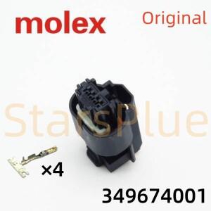 1SET 349674001 Mini50 밀폐형 리셉터클 MOLEX 자동차 커넥터는 100% 오리지널이며 새 제품입니다.
